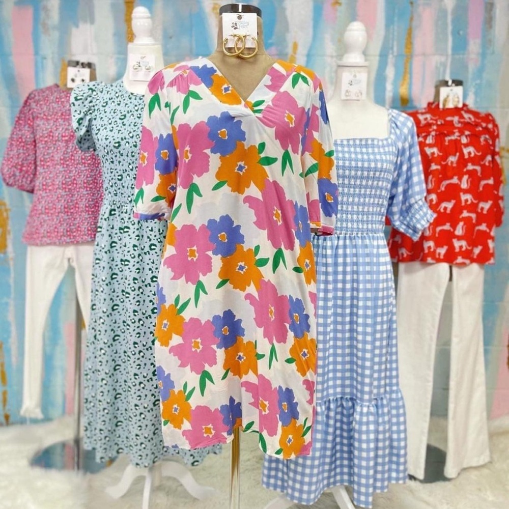 New Michelle McDowell floral dress